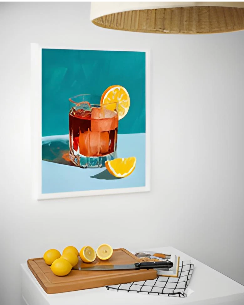 Negroni Art Print